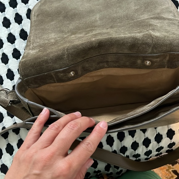 Jenni Kayne Large Suede Saddlebag - Picture 6 of 16